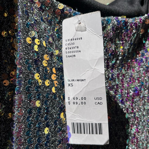 Iridescent sequin body con dress by urban outfitters - Picture 5 of 6